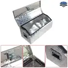 30"×13"×13" Aluminum Pickup Tool Box Pentagon For Truck RV Trailer w/Side Handle
