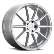 18x8.5 Voxx Lucca Silver w/Mach Face Wheel 5x4.5 (35mm)