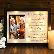 Memorial Gifts LED Shadow Box - 6'' x 8'' Sympathy Gift , Bereavement Gifts Ideas in Memory of Loved One Gifts, Condolences Rememberance Grief Funeral Gifts (in Loving Memory) Excluding 2AA Batteries