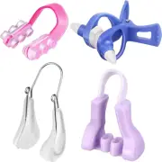 4 Pieces Nose up Lifting Clips Nose Clip on Safety Silicone Nose Lifter Nose Bri