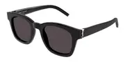 Saint Laurent SL M124 Asian Fit 001 Men's Sunglasses Black Size 49