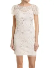 *New* Aidan Mattox Embellished Cocktail Dress - Size 6 *NWT*
