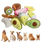 Pet Chew Play Toys Squeaky Plush Toys Soft Cat Dog Bite Training Interactive Toy