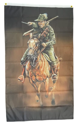 Australian Light Horse Flag Large Beersheba Charge ANZAC Day Australia Flag