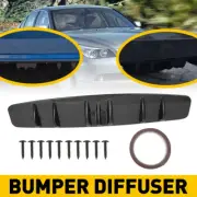 33" Lower Rear Bumper Diffuser Spoiler Splitter Wing Trim Carbon Fiber Universal (for: BMW)