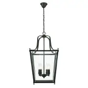 Montana Medium 4 Light Lantern, Bronze