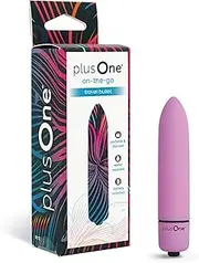 Plus One Women's Travel Bullet Vibrating Mini Body Massager