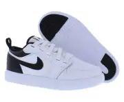 Nike Jordan 1 Low Alt PS Boys Shoes Size 11, Color: White/Black/White