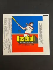 1977 Topps Baseball unused wax wrappers (3) - NM condition - no creases, folds