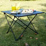 Portable Camping Folding Table Outdoor Picnic Barbecue Storage Table