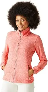 [REGATTA] Womens/Ladies Azaelia Marl Full Zip Fleece Jacket (UK Size: 12 UK) (Shell Pink)
