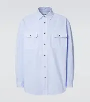 [Loewe] Loewe Cotton shirt UK 16,5 blue