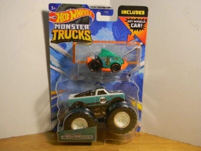 2022 Hot Wheels Monster Truck Ultimate Combo "Pure Muscle" W/ Hot Wheels Car