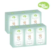 在飛比找momo購物網優惠-【nac nac】植萃透明皂75g*6入(潔膚皂/嬰兒皂/嬰