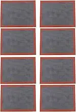 8X Perforated Silicone Baking Mat Non-Stick Baking Oven Sheet Liner for Cookie/Bread/Macaroon/