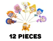 Bubble Guppies Cupcake Topper - Set of 14 Bubble Guppies toppers - Cupcake Decor