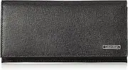 [Calvin Klein] 31CK19000 Secretary Men's Long Wallet, 31CK190005, Black, Black, 【サイズ】 約横19×縦9.5×幅2cm