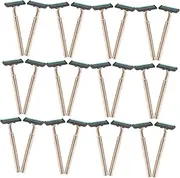 NULYLU Compact Shaving Set 20pcs Hotel Beard Razor Body Hair Razor Leg Hair Shaver Travel Grooming Tool