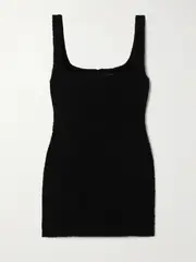 [TOTEME] TOTEME - Wool-blend Bouclé Top - Black - DK40 DK 40 Black