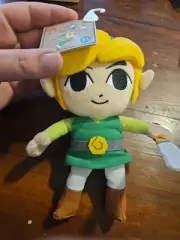Nintendo Legend of Zelda Phantom hourglass plush Link 7-inch - NEW