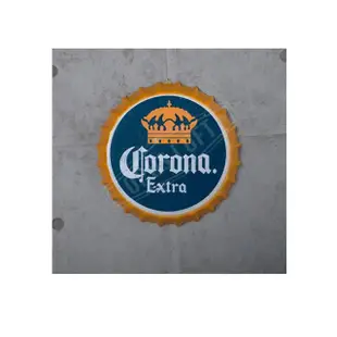 【OPUS LOFT純真年代】仿舊啤酒瓶蓋壁飾 立體牆飾鐵皮畫 居酒屋美式餐廳酒吧牆面裝飾掛畫(BC09 可樂娜)