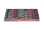 Snap-on Tools NEW SGDTX90BR 9 Piece TORX RED Soft Grip Screwdriver Set
