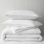 Sky Crinkle Gauze Coverlet Set, Twin