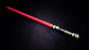 Toy LightSaber Light Saber RED extendable duo light and sound