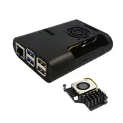 Raspberry Pi 5 Case with Active Cooler, ABS Case for Raspberry Pi 5 4GB/5GB 5BE