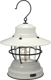 New Barebones Living Outpost Lantern Vintage White LIV-141
