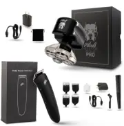 Pitbull Gold PRO Electric Razor & Baby Beast Trimmer for Men - Best Bald Head...