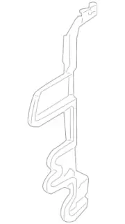 Genuine Nissan Side Air Baffle 62822-1KM0A (for: Nissan)