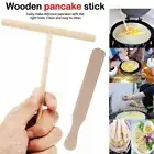 4Pcs Utensils Kitchen Pancake Batter Spread Tool Rake Spreader Stick Crepe Maker