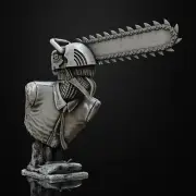 Chainsaw Man 3D Printed Bust- Resin- Fotis Mint-12K Ultra High Quality Model