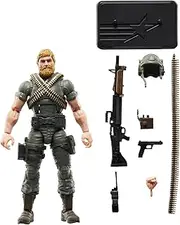 G.I. Joe Classified Series Retro Cardback Craig “Rock ’N Roll” McConnel, Collectible 6 Inch Action Figure with 9 Accessories