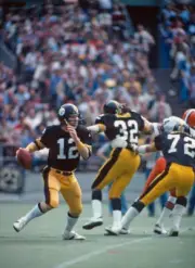 Quarterback Terry Bradshaw Of The Pittsburgh Steelers Nfl 1978 OLD PHOTO