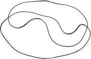 AEspares Massey Ferguson All Model Brake Drum O Ring Rubber 2 Units