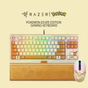 Razer x Pokémon Eevee Blackwidow TKL Wired Mechanical Keyboard Mouse Combo