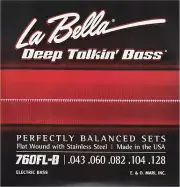 La Bella 760FL-B Flat Wound Bass Strings Set 43128