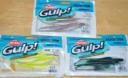 3 bags berkley gulp saltwater jerk shad 5" assortment 5 per pack twitchbait