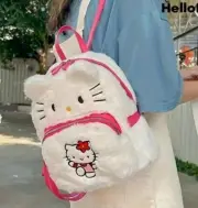 Hello Kitty Kawaii Push Backpack, Light Weight and Durable