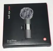 Mini Mic Pro Wireless Microphone for iPhone iPad Android Lavalier Microphone