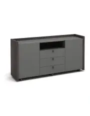 [Innovatec] Raddix Credenza Cabinet 160cm in Grey