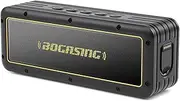 [BOGASING] G4 Bluetooth Speaker, Portable Wireless Speakers, 50W Stunning & Balanced Sound with Deep Bass, 24H Playtime, IPX7 Waterproof, Bluetooth 5.3, EQ, TWS, TF-Card, AUX, USB, for Outdoor Shower
