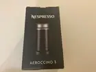 Nespresso Aeroccino 3 Electric Frother & Warmer - Black and Stainless - NIB