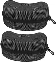 [LIFKOME] 2 Pcs Eva Material Eyeglass Case Scratch- Sunglasses Bag Portable Folding Glasses Holder for Travel