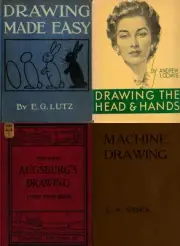 277 Books on Drawing Sketching Drafting Freehand Pencil Charcoal Brush DVD