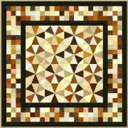 CARAMELLO - 53" x 53" - Quilt-Addicts Pre-cut Patchwork Quilt Kit