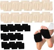 [Wedhapy] Toeless Socks for Women Open Toe Half Socks for Women, 20 Pairs Breathable Cotton Sandal, Non Slip Footless for Clogs, Slide Slipper Liner Sock