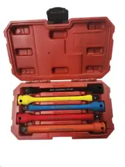 5pc Torque Limiting Extension Bar Set 65, 80, 100, 120, 140 ft-lb 1/2 in. Drive